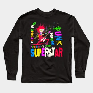 Punk Rock Superstar Long Sleeve T-Shirt